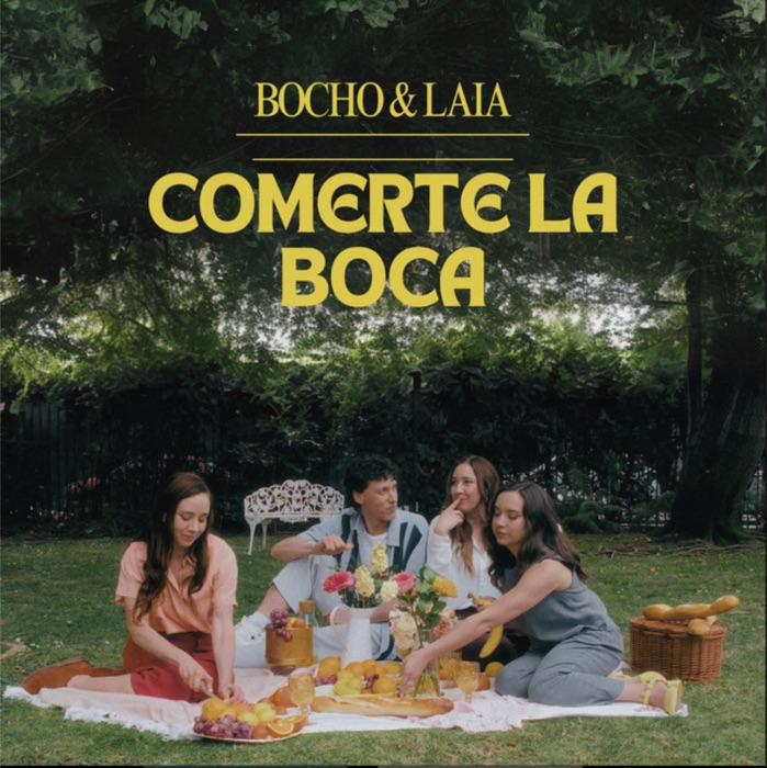 Carátula de Comerte la Boca — Bocho y Laia